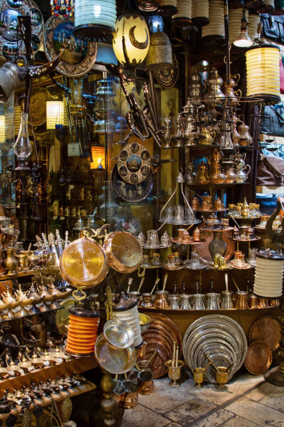 istock Souvenirs store at Grand bazaar in Istanbul 671622252