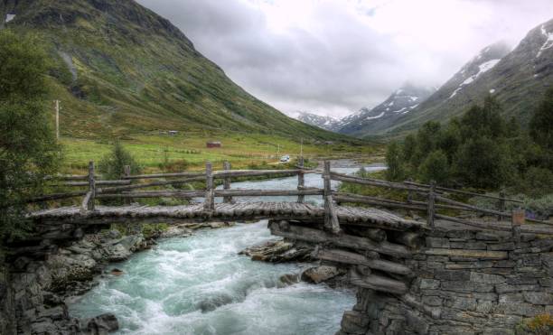 istock Rough nature in Norwegian landscape 671629786