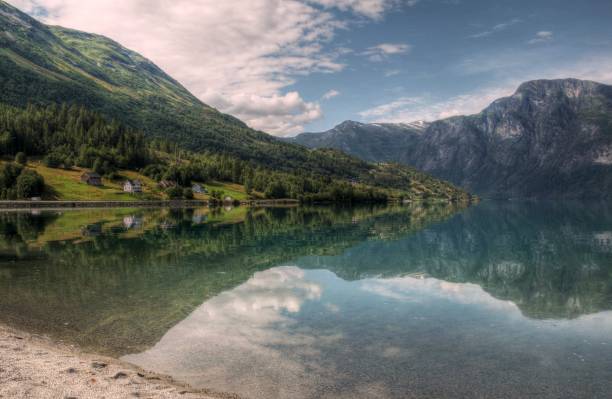 istock Rough nature in Norwegian landscape 671629812