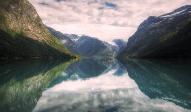 istock Rough nature in Norwegian landscape 671629814