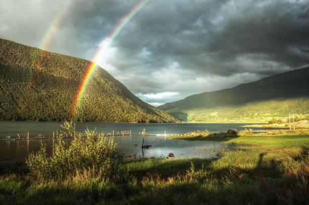 istock Rough nature in Norwegian landscape 671629848
