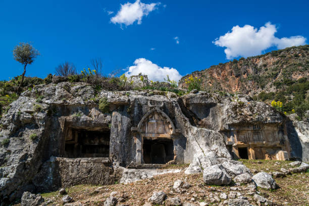istock Pinara ancient city from Fethiye / Turkey. 671631616