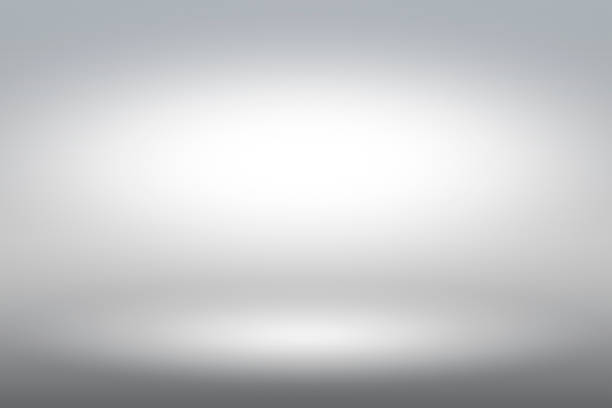 istock Product Showscase Spotlight Background - White Clear Photographer Studio 671640188