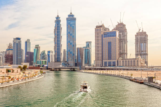 istock Skyline of Dubai city 671640266