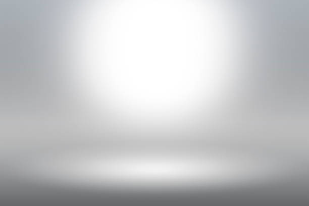 istock Product Showscase Spotlight Background - White Clear Photographer Studio 671640502