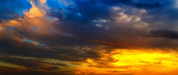 istock sunset sky with clouds and golden light, 671648928