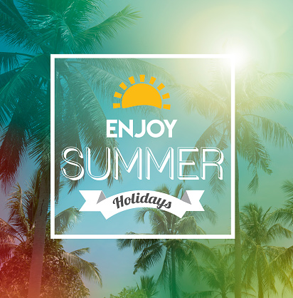 Hello Summer time party for background. can used for poster with cover page presentation and web banner.