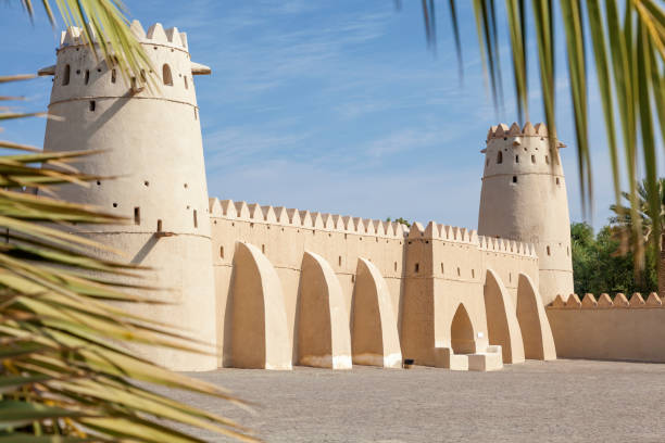 istock Al Jahlili fort in Al Ain, UAE 671649576