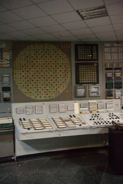istock Control room of the nuclear power plant 671662328