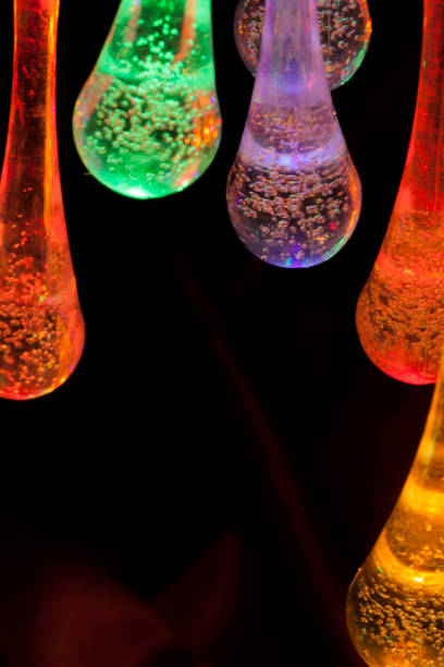 istock colorful Background red green yellow bulbs 671664548