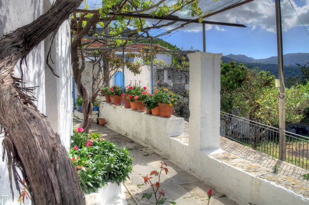 istock Everyday life at the island Crete in Greece 671667914