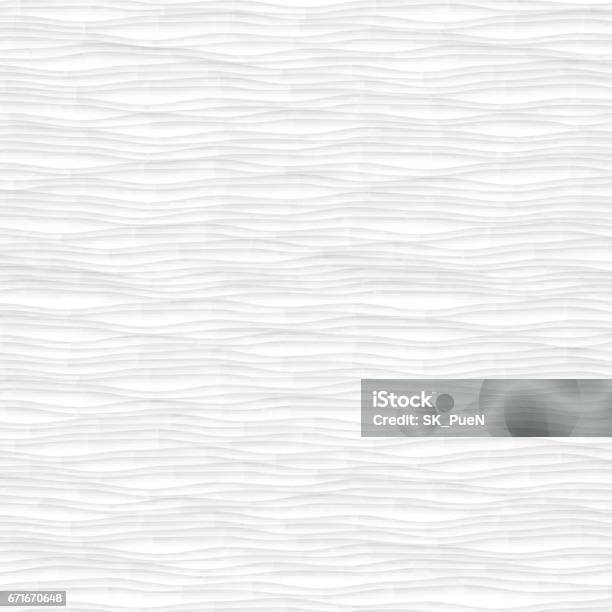 Textured Pattern Simple White White Texture Abstract Pattern Seamless Wave Wavy Geometric Modern ...
