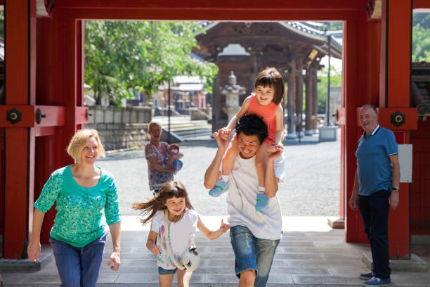 istock Enlarged family spending a weekend in the nature 671673830