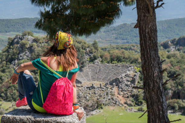 istock Pinara ancient city from Fethiye / Turkey. 671695730