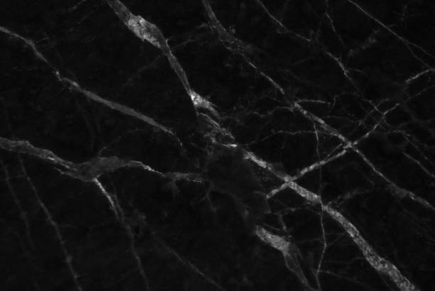 istock Black marble texture background, Detailed genuine marble from nature. 671702370