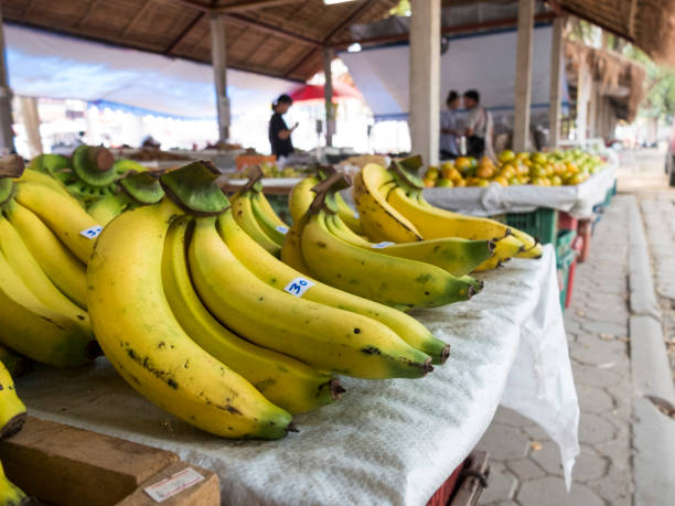 istock selling banana with sell tag 671702930