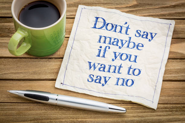 istock Do not say maybe if you mean no 671705344