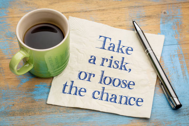 istock Take a risk or loose the chance 671705472