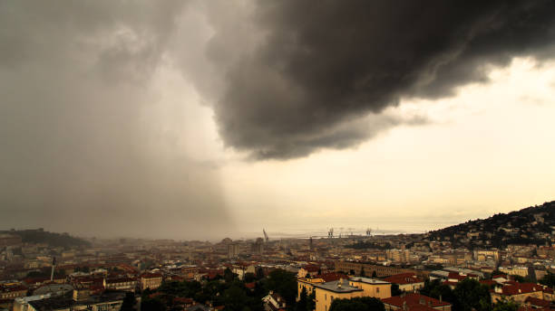 istock storm over the city of Trieste 671716638