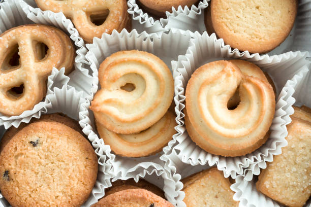 istock Cookies in the new packaging Close up. 671730696