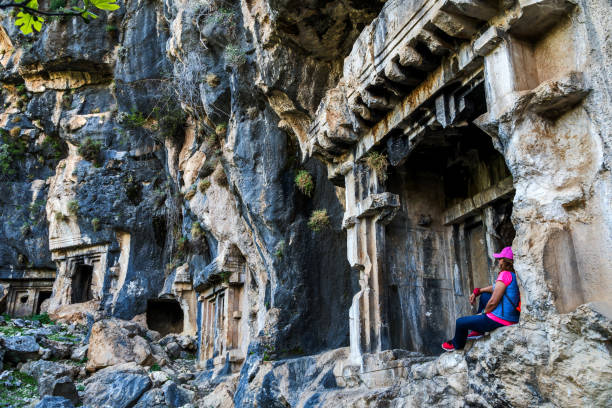 istock Pinara ancient city from  Fethiye / Turkey 671780664