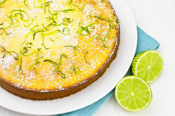 istock Lime yoghurt olive oil cake 671806742