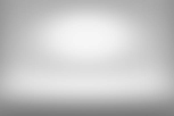 istock Product Showscase Spotlight on Foggy Background - Soft and Fuzzy Infinite White Floor 671826604