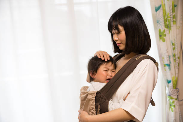 istock Parents and children, crying babies 671826772