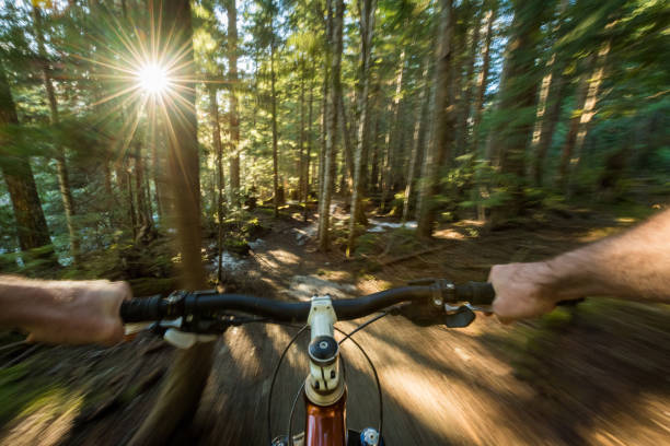 istock POV Mounatin Biking 671829570