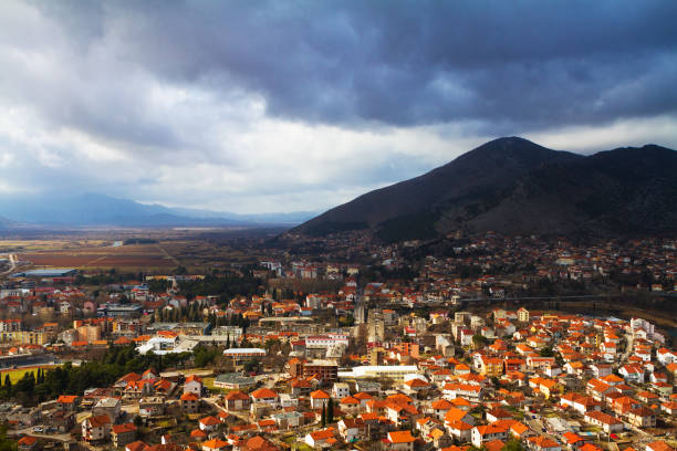 istock Trebinje, Bosnia, top view. 671833166