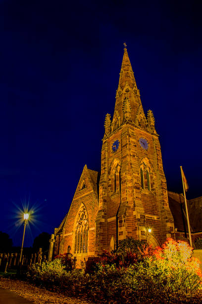 istock All Saints Church, Thornton Hough, Wirral, UK 671835734