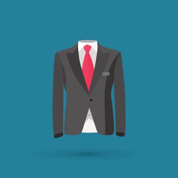 Vector illustration of Suit icon