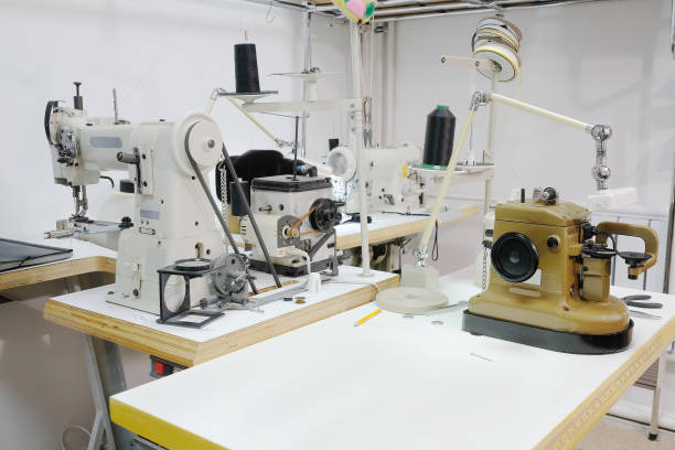 istock Interior of  of sewing machine 671842108