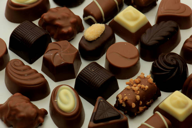 istock Different sorts of chocolates 671847760