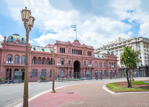 Casa Rosada (casa rosada), Palacio presidencial argentino - Buenos Aires, Argentina photo
