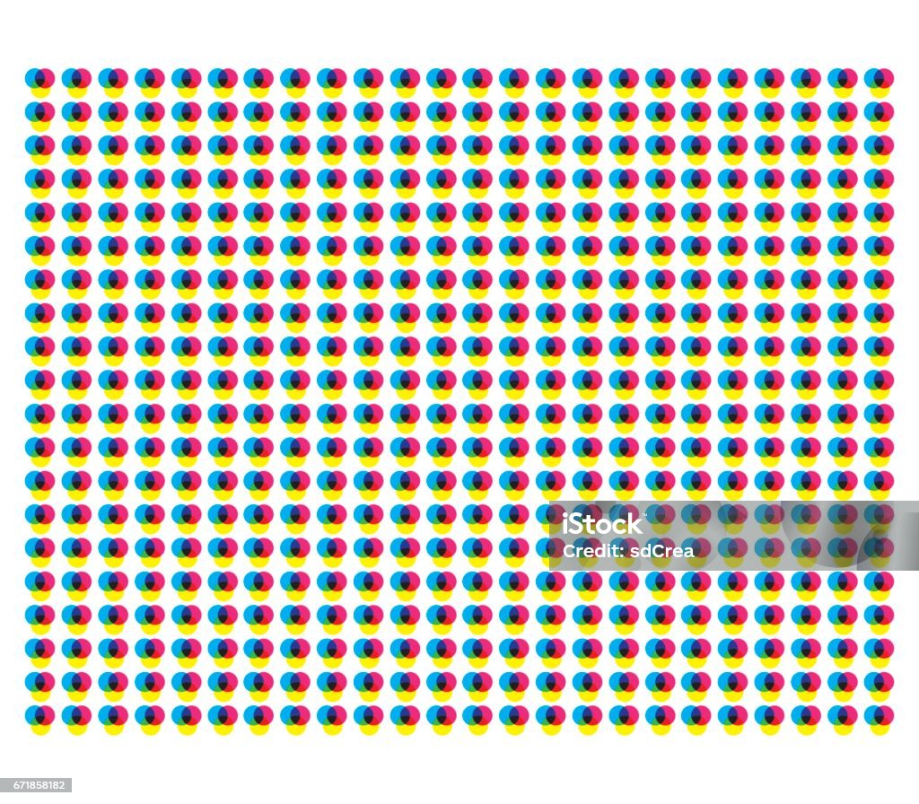 CMYK Background Design CMYK Background Design. EPS 10 supported. Moire stock vector