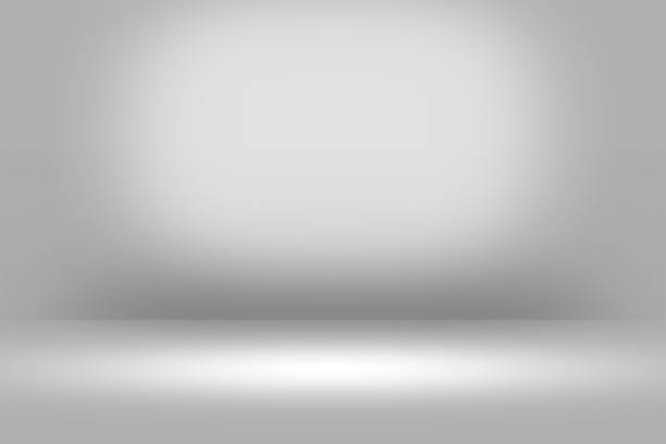istock Product Showscase Spotlight Background - Crisp and Clear Infinite White Floor 671866704