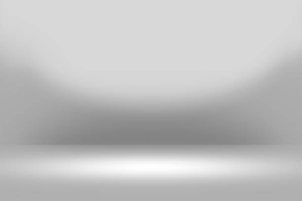 istock Product Showscase Spotlight Background - Crisp and Clear Infinite White Floor 671866846