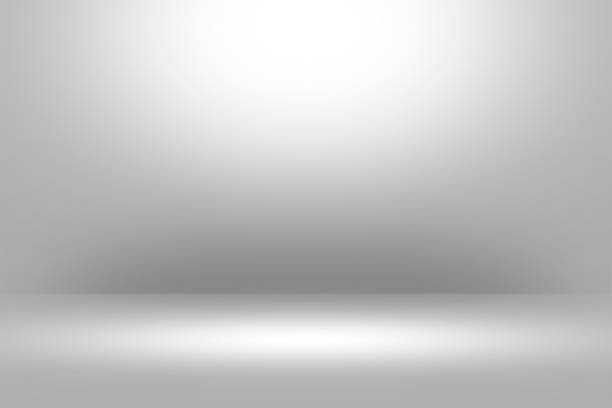 istock Product Showscase Spotlight Background - Crisp and Clear Infinite White Floor 671869850