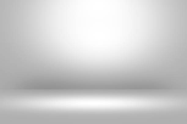 istock Product Showscase Spotlight Background - Crisp and Clear Infinite White Floor 671870072