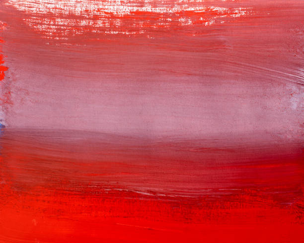 istock Shades of red abstract gouache background. 671879950