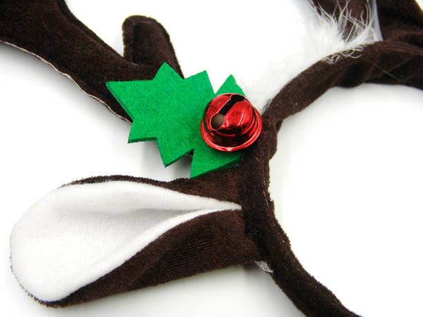 istock Christmas antler headband 671880204