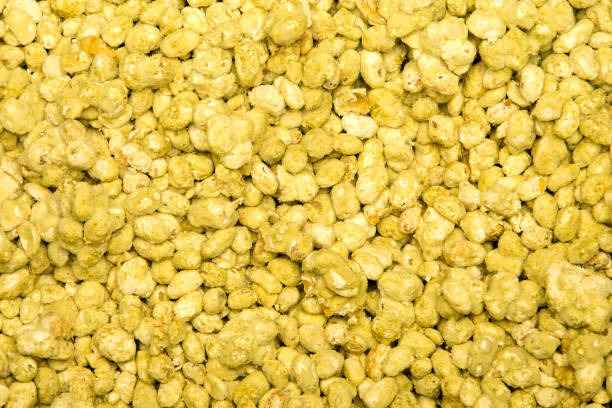 soybeans that have been fermented with the Koji