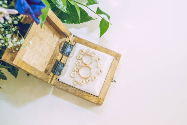 istock Weddings day, two rings. 2015, Latvia. 671902654
