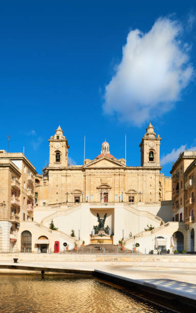 istock Immaculate Conception Church in Vittoriosa, The Three Cities 671919526