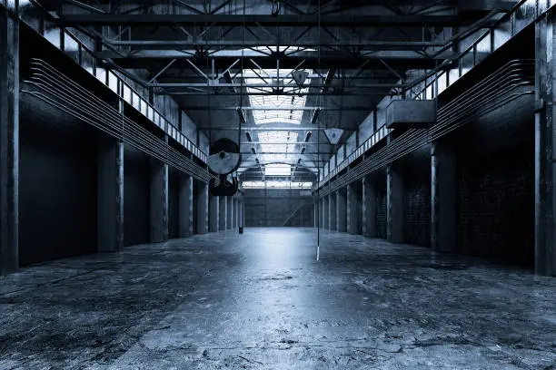 Photo of Abandoned factory interior