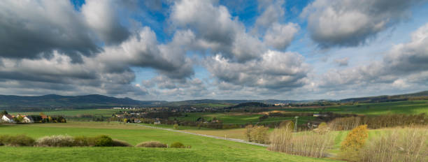 Zittau mountains in the Upper Lusatia