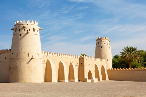 istock Historic Jahlili fort in Al Ain, UAE 671938470