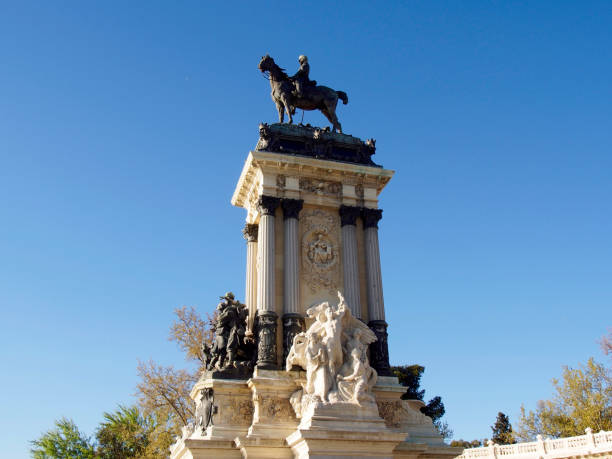 istock Alfonso XII statue in Retiro park 671939104
