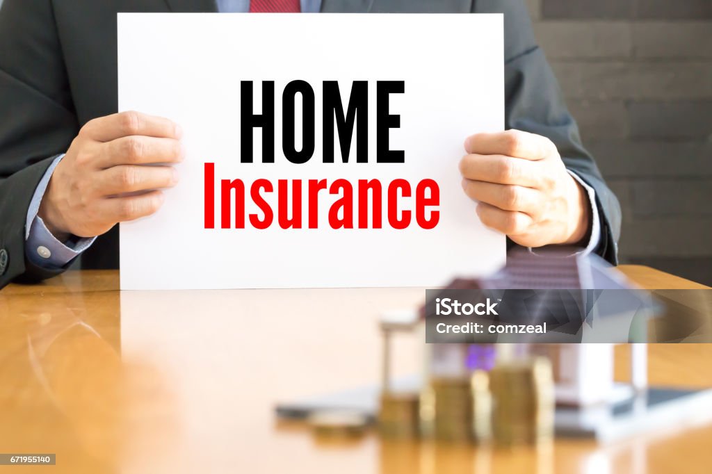 Home insurance concept Architecture Stock Photo